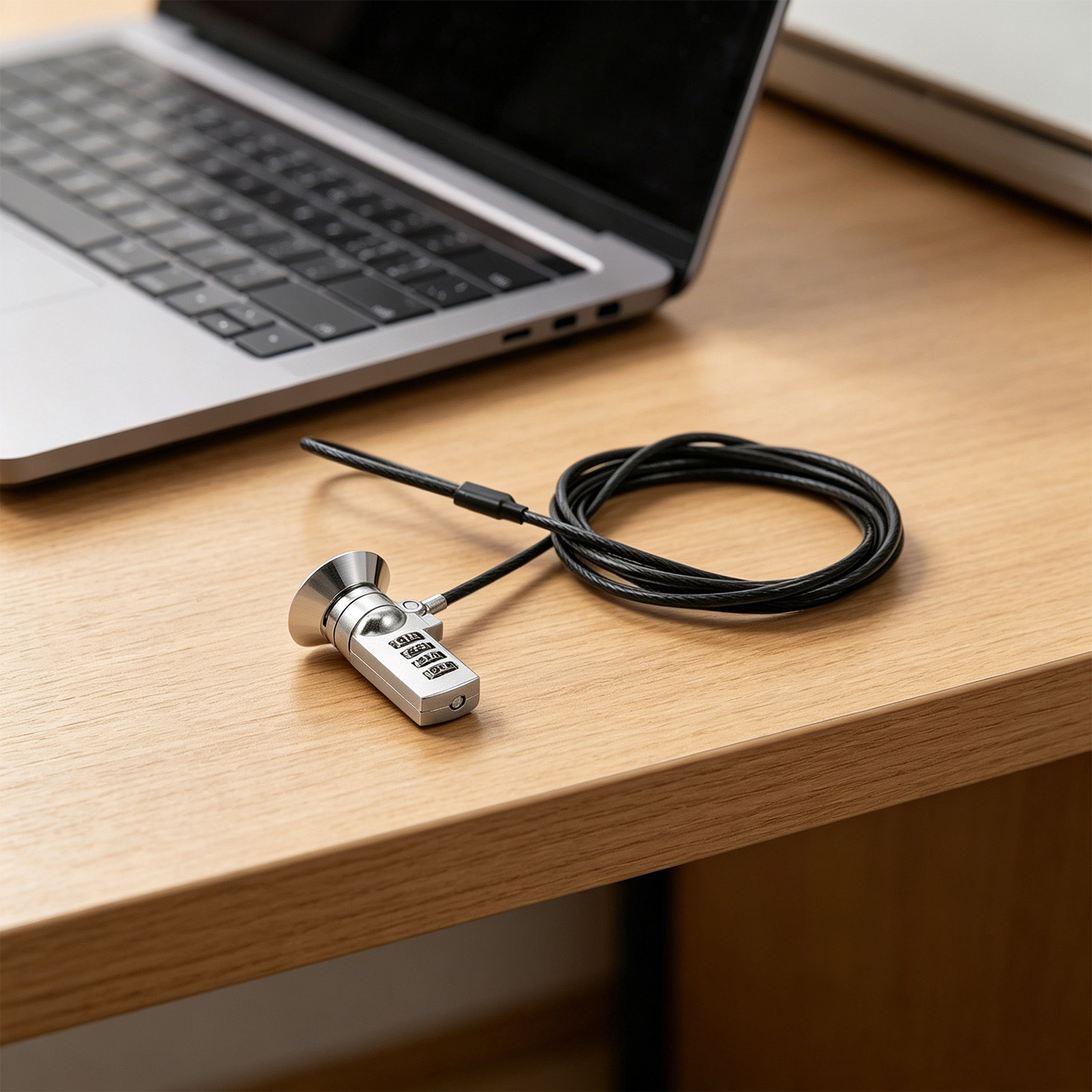 Cable Lock Laptop - 1 zestaw – zamek do laptopa