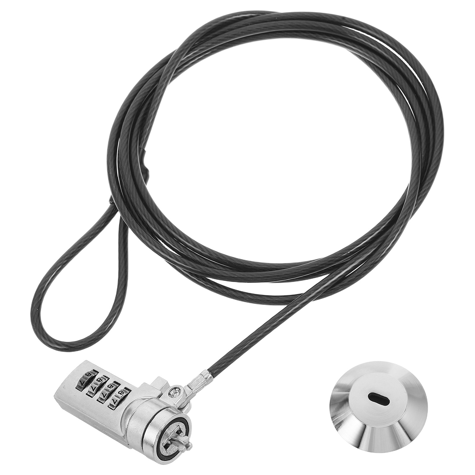 Cable Lock Laptop - 1 zestaw – kombinowany kabel do
