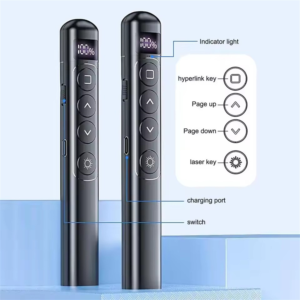 Presentation Remote Laser - Prezentator Flip-Pen Clicker RF 2.4GHz, kursor