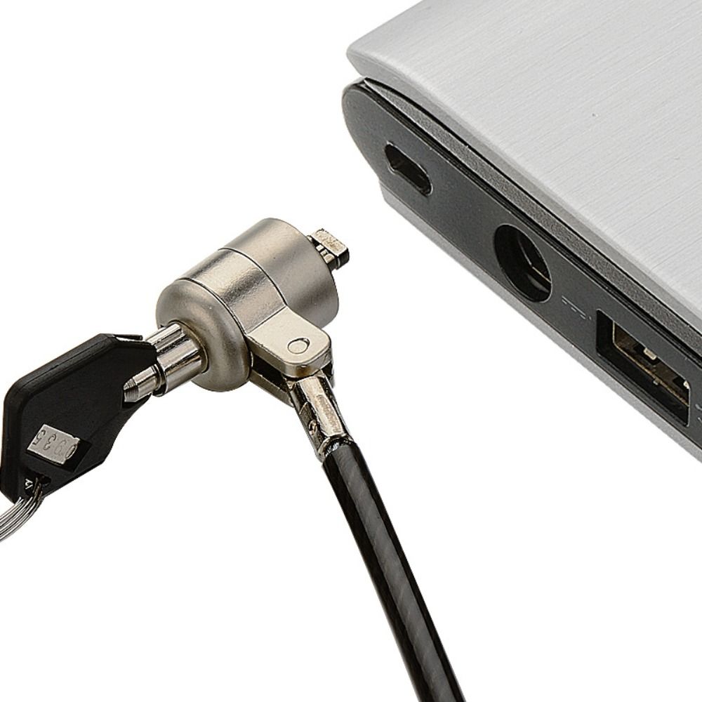 Cable Lock Laptop - Wytrzymały stalowy zamek do laptopa, kabelowy