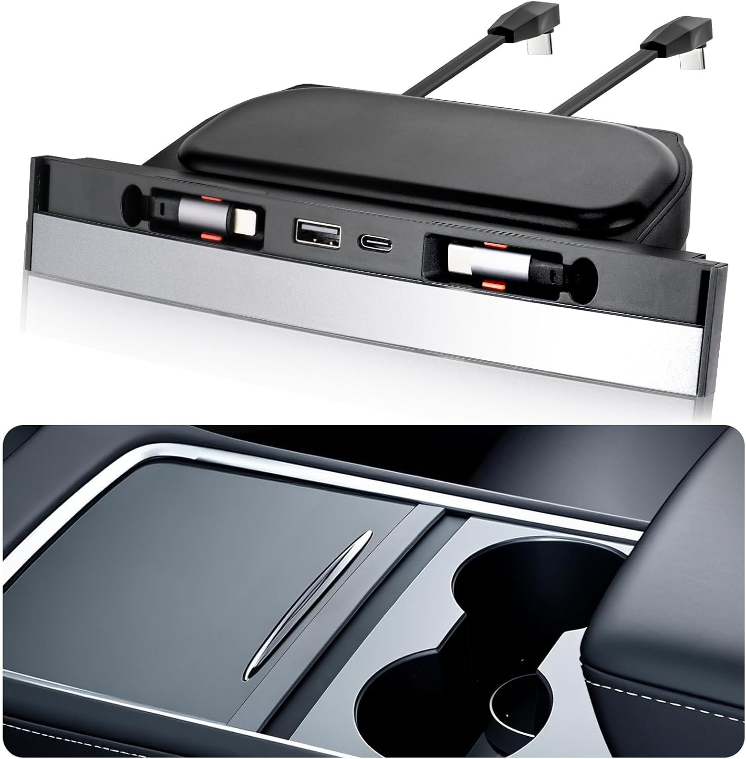 Multi Port Usb Hub - Hub USB do Tesla Model Y