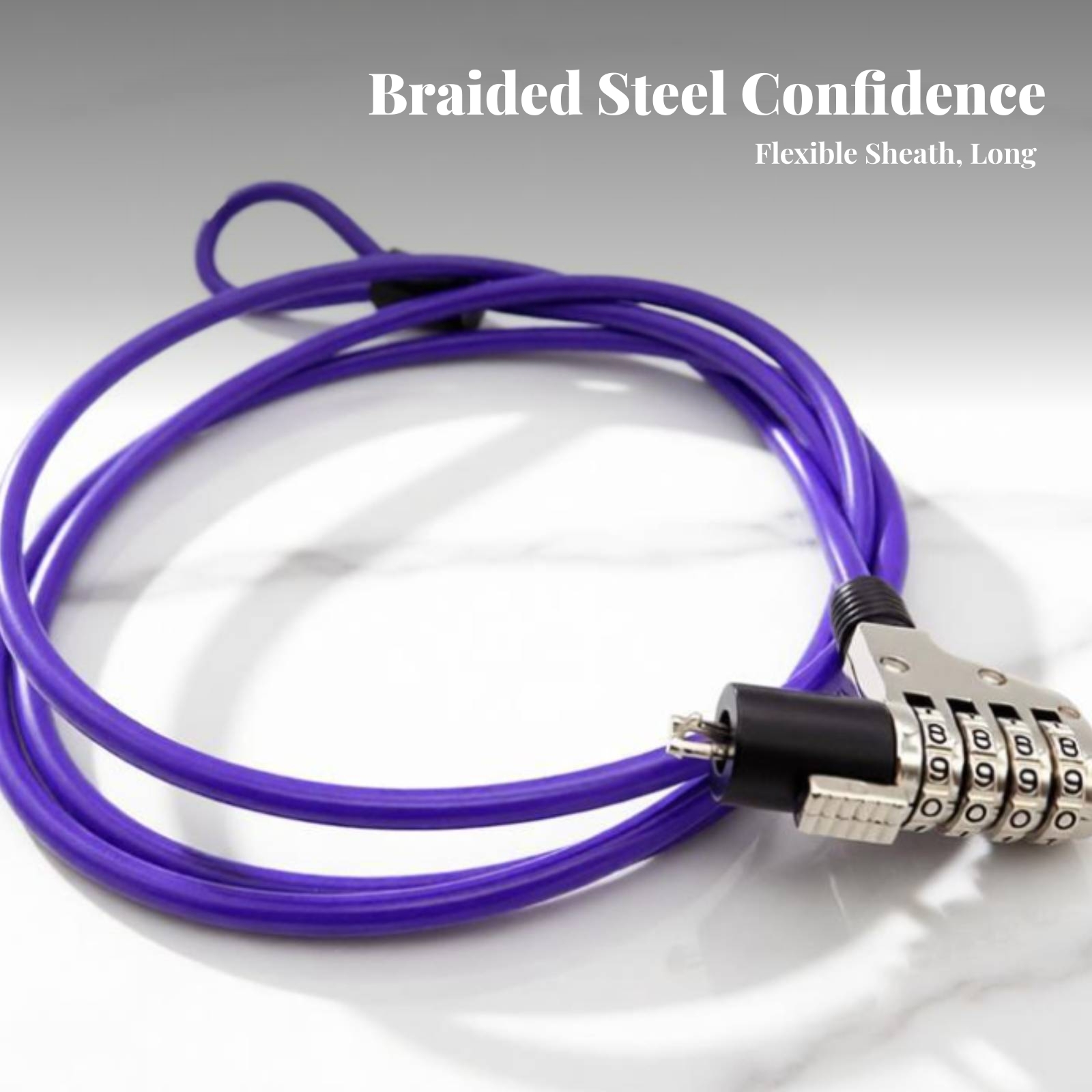 Cable Lock Laptop - Zestaw: zamek do laptopa i zeszytu,