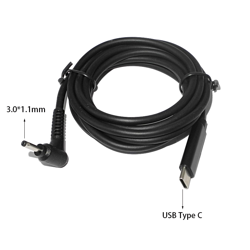 USB typ C do DC 3.0x1.1mm 3.0* – Cable Lock Laptop recenzja i cena
