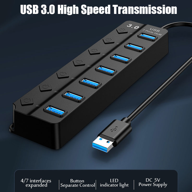 Hub USB 3.0 z zasilaczem, rozd – Multi Port Usb Hub recenzja i cena