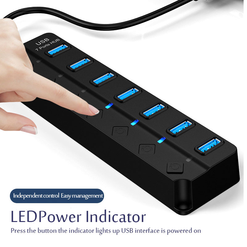 Hub USB 3.0 z zasilaczem, rozd – Multi Port Usb Hub recenzja i cena