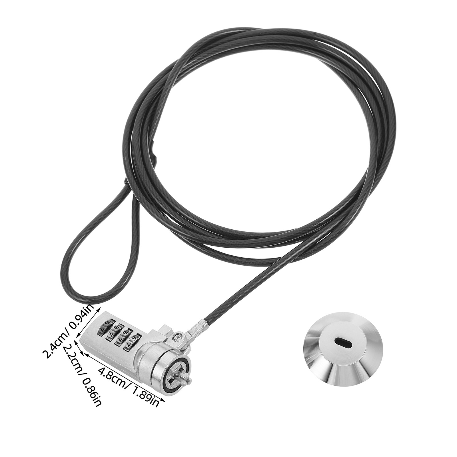 1 zestaw – kombinowany kabel d – Cable Lock Laptop recenzja i cena