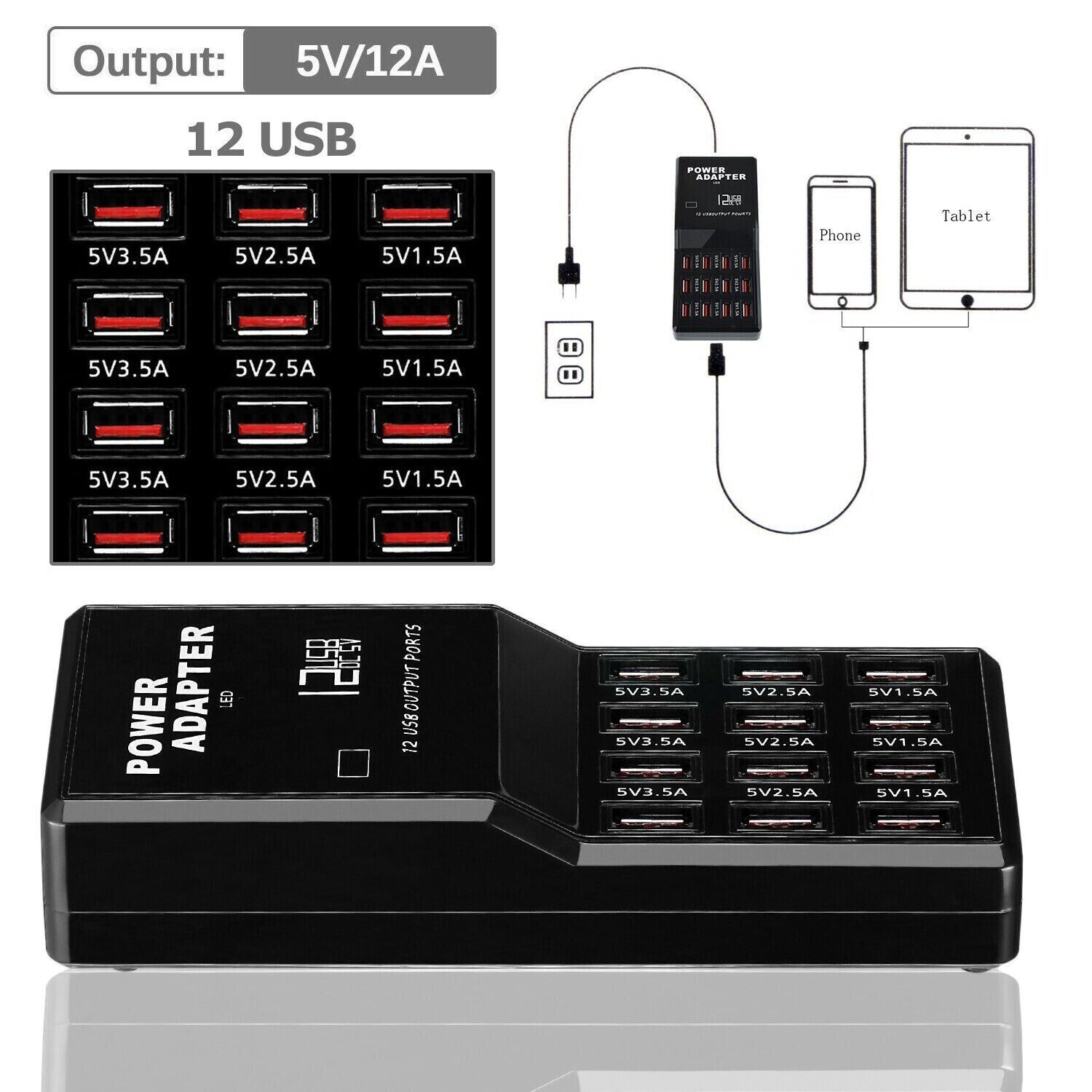Wieloportowa stacja ładująca U – Multi Port Usb Hub recenzja i cena