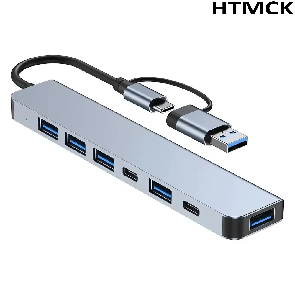 Hub USB-C 8 w 2, wieloportowa  – Multi Port Usb Hub recenzja i cena