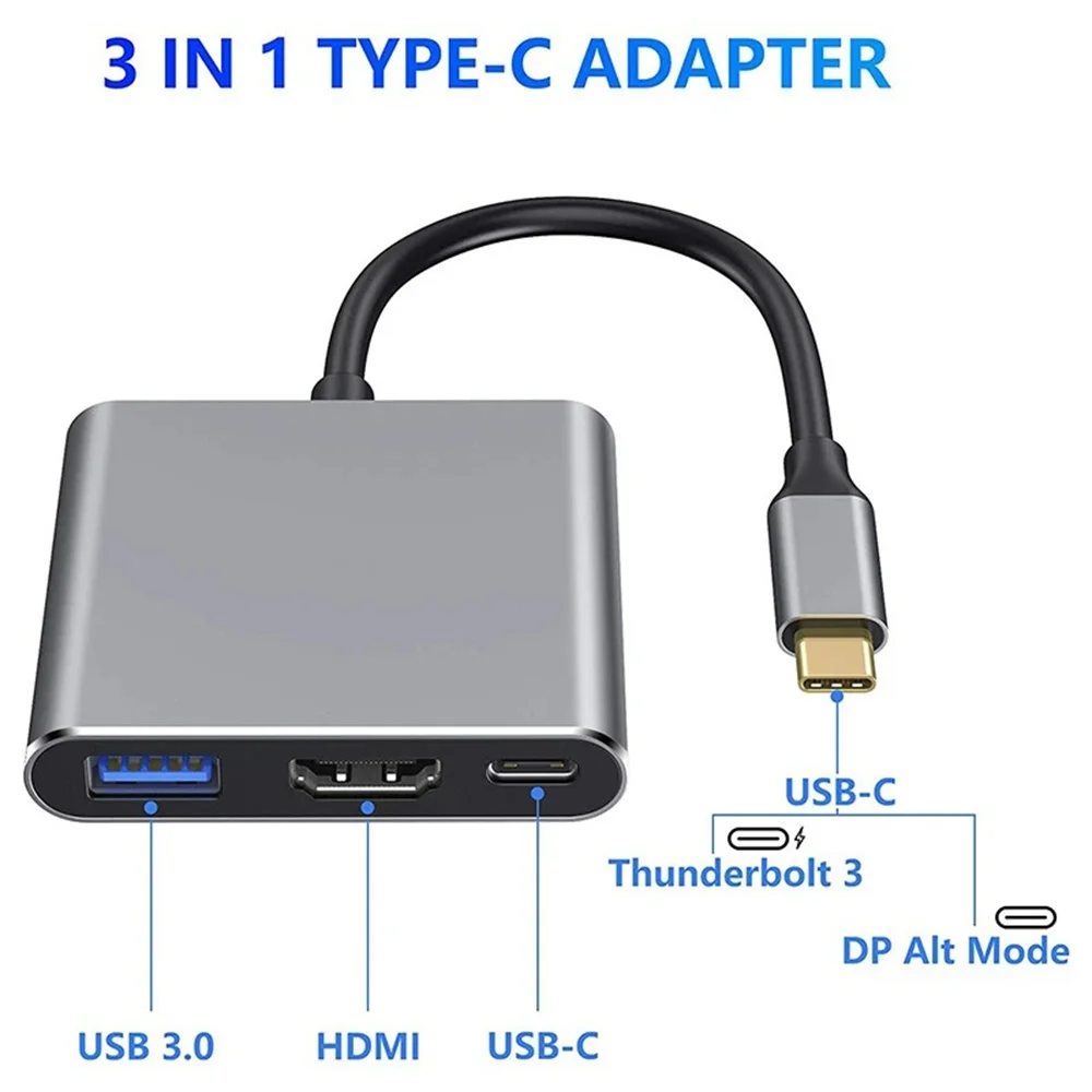 Adapter USB C HUB 3-w-1 z wiel – Multi Port Usb Hub recenzja i cena