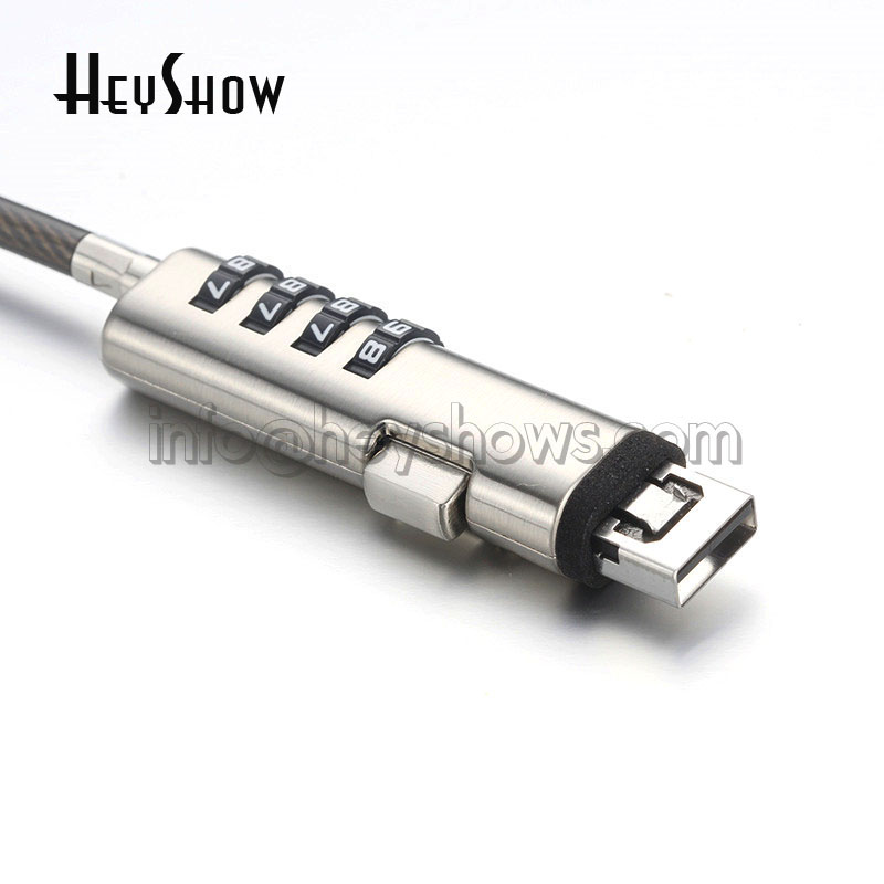 4-cyfrowy zamek USB zabezpiecz – Cable Lock Laptop recenzja i cena