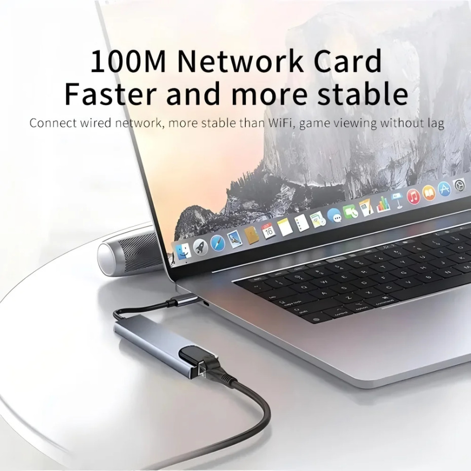 8-w-1 stacja dokująca typu C,  – Multi Port Usb Hub recenzja i cena