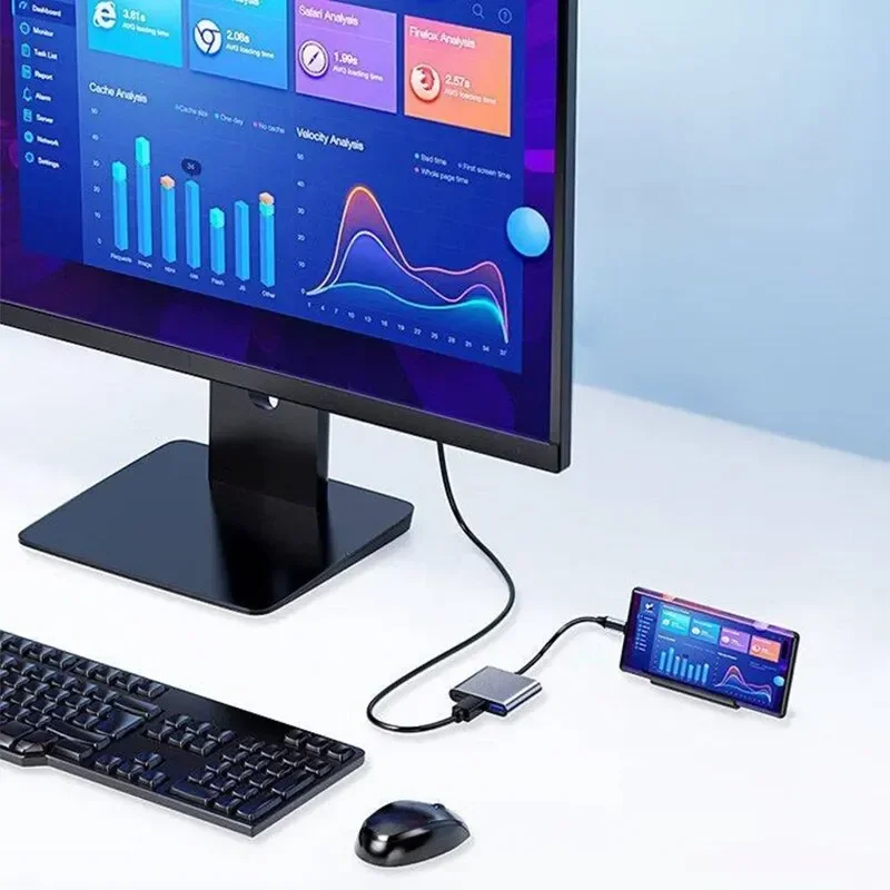 Adapter wieloportowy typu C 3  – Multi Port Usb Hub recenzja i cena