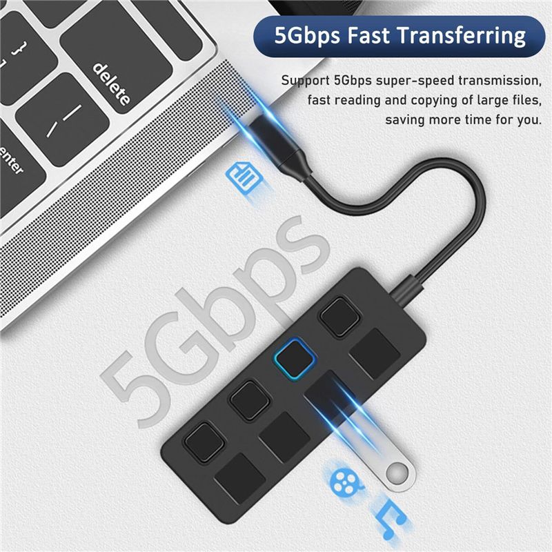 Hub USB 3.0 z 4 portami, indyw – Multi Port Usb Hub recenzja i cena