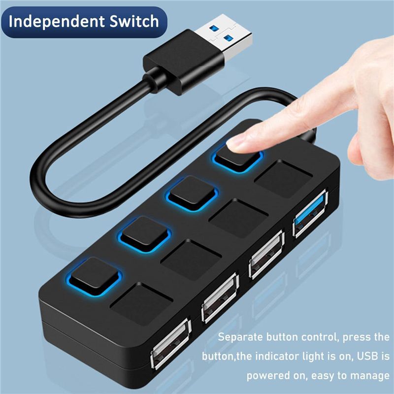 Hub USB 3.0 z 4 portami, indyw – Multi Port Usb Hub recenzja i cena